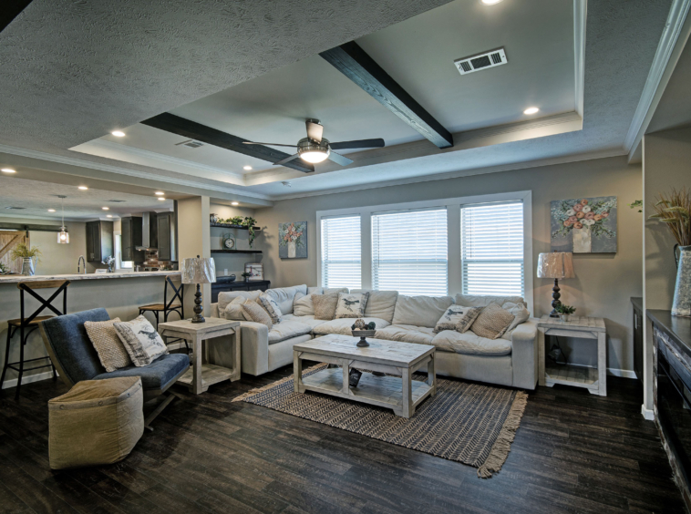 Helicon pre-fab home floor plan at Farm Creek Living, Lineville AL