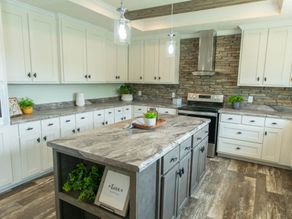 Lynn pre-fab home floor plan at Farm Creek Living, Lineville AL